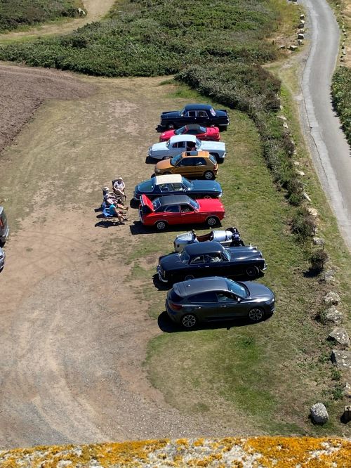 Cars from top of Plienmont tower