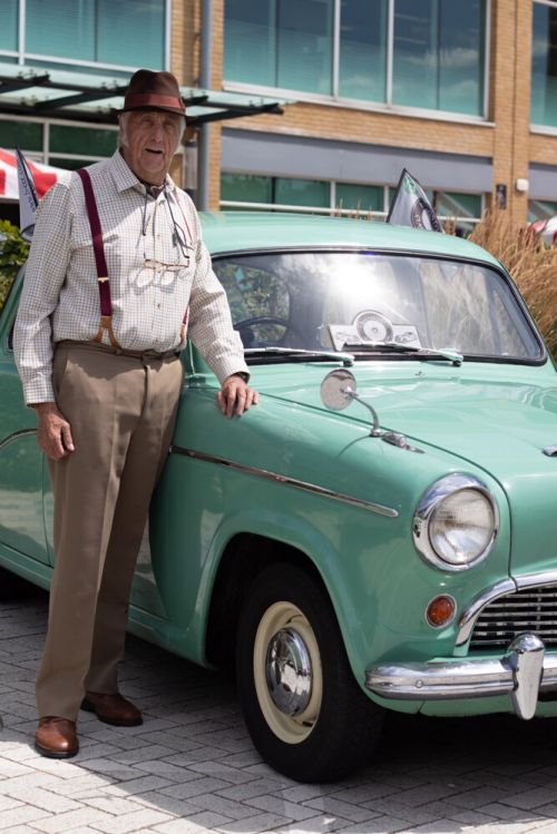 Steve and car